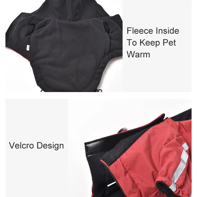 Pat and Pet Emporium | Pet Clothing | Reflective Rain Hoodie