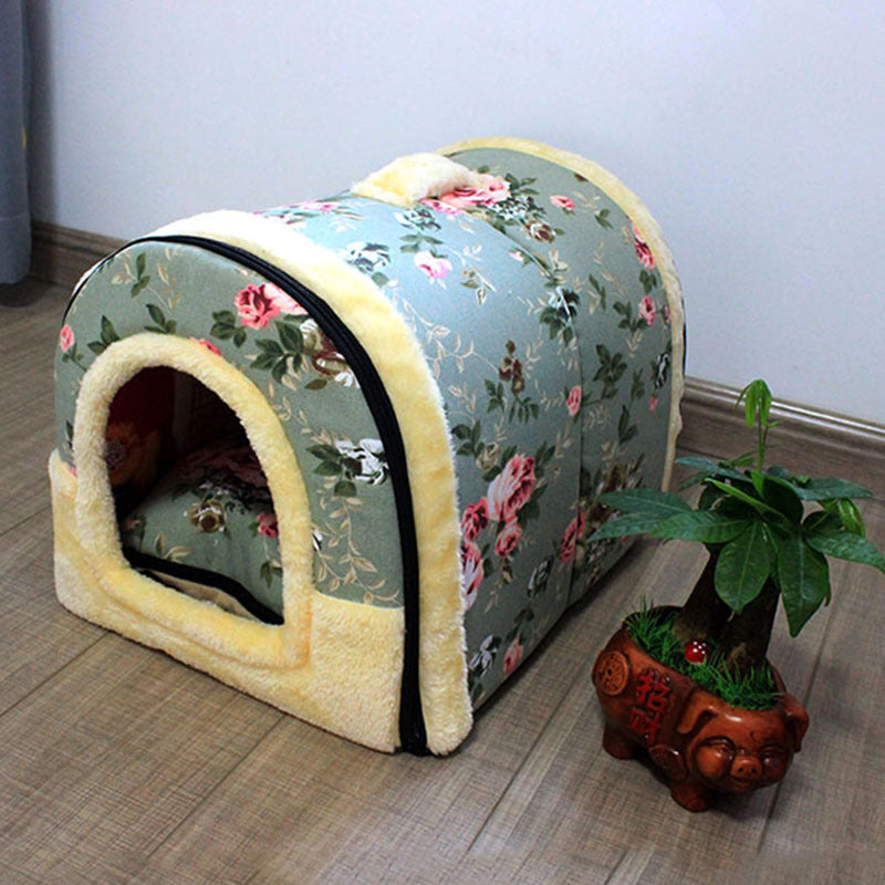 Pat and Pet Emporium | Pet Beds | Removable Cover Pet Kennel