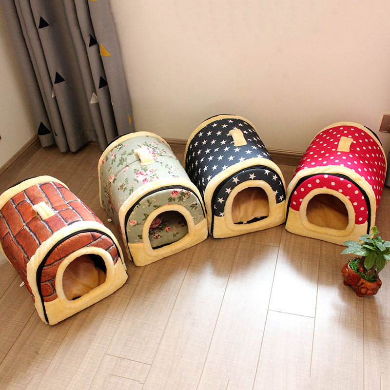 Pat and Pet Emporium | Pet Beds | Removable Cover Pet Kennel