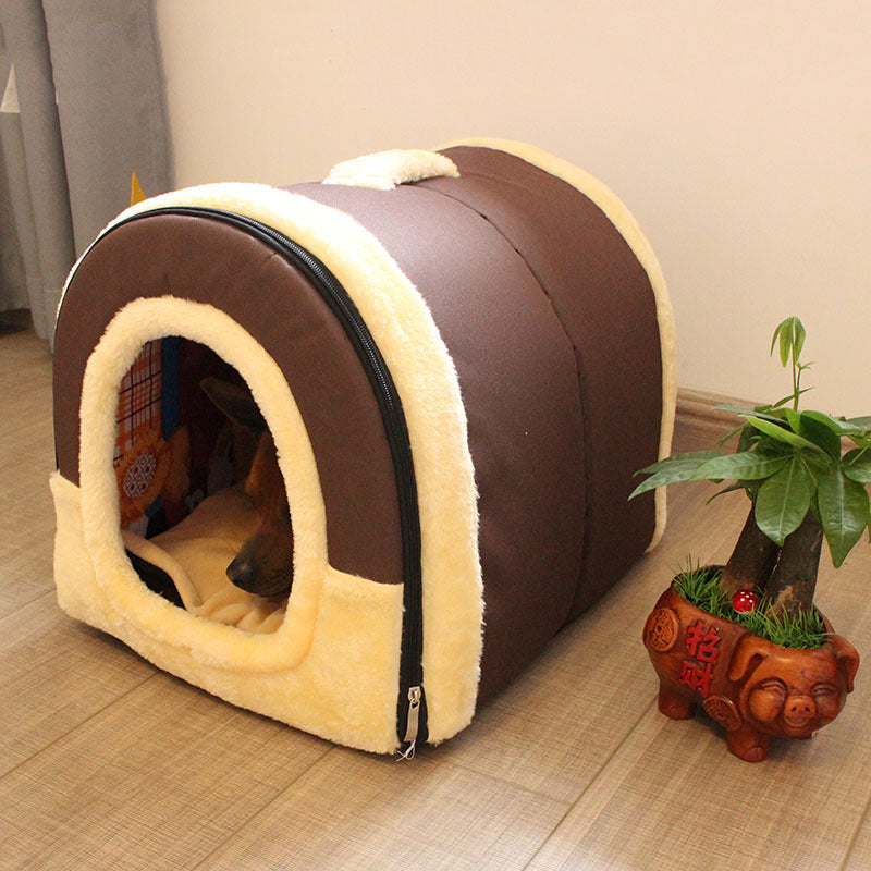 Pat and Pet Emporium | Pet Beds | Removable Cover Pet Kennel