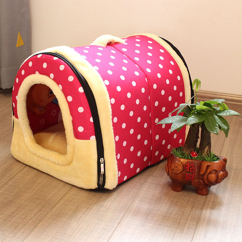 Pat and Pet Emporium | Pet Beds | Removable Cover Pet Kennel
