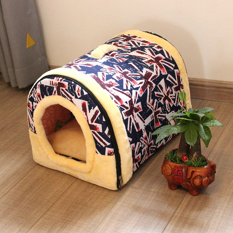Pat and Pet Emporium | Pet Beds | Removable Cover Pet Kennel