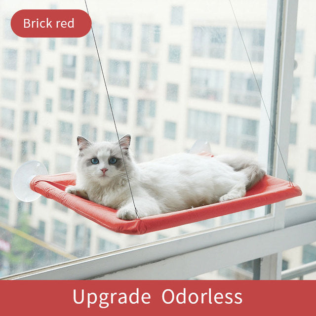 Pat and Pet Emporium | Pet Beds | Suction Cup Cat Hammock