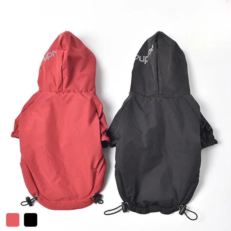 Pat and Pet Emporium | Pet Clothing | Reflective Rain Hoodie