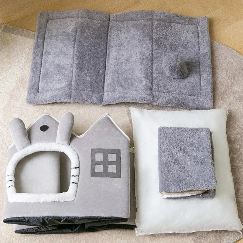 Pat and Pet Emporium | Pet Beds | Foldable Dog Cat Bed House