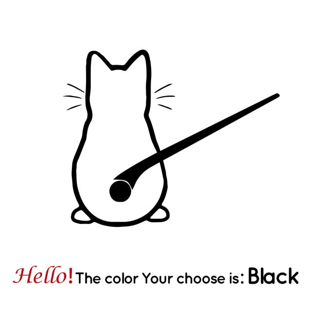 Pat and Pet Emporium | Pet Supplies | Cat Car Stickers