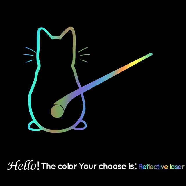 Pat and Pet Emporium | Pet Supplies | Cat Car Stickers