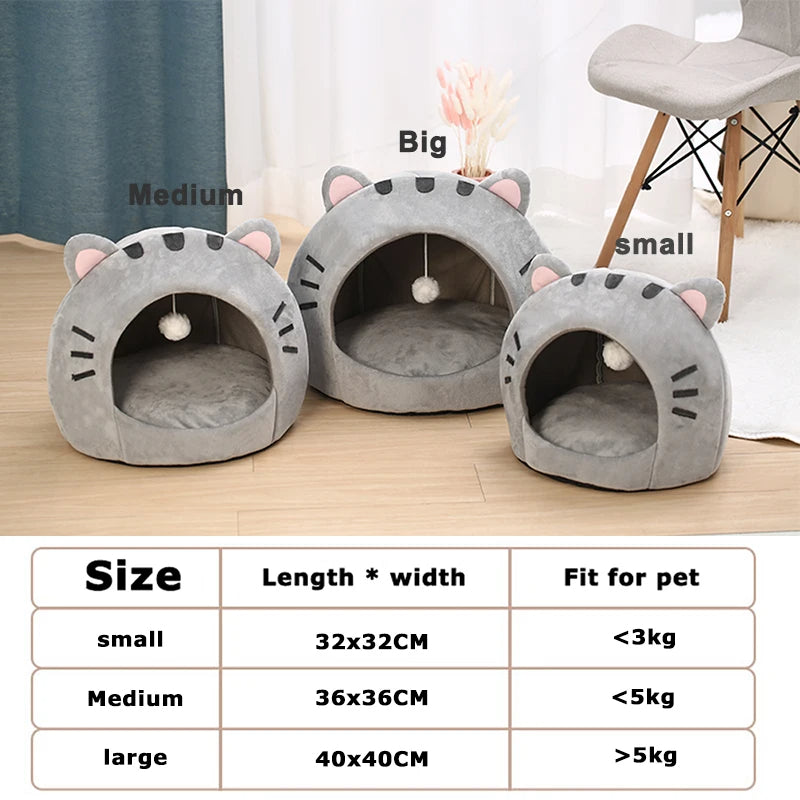 Pat and Pet Emporium | Pet Beds | Pink Cat Ears Pet Bed