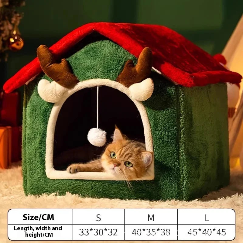 Pat and Pet Emporium | Pet Beds | Christmas Pet House