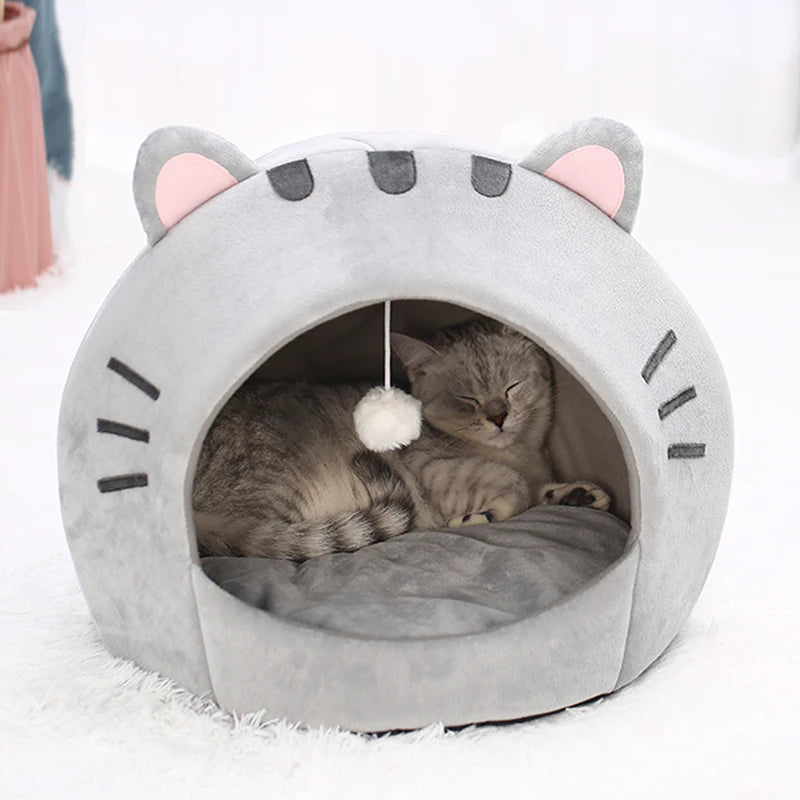 Pat and Pet Emporium | Pet Beds | Pink Cat Ears Pet Bed