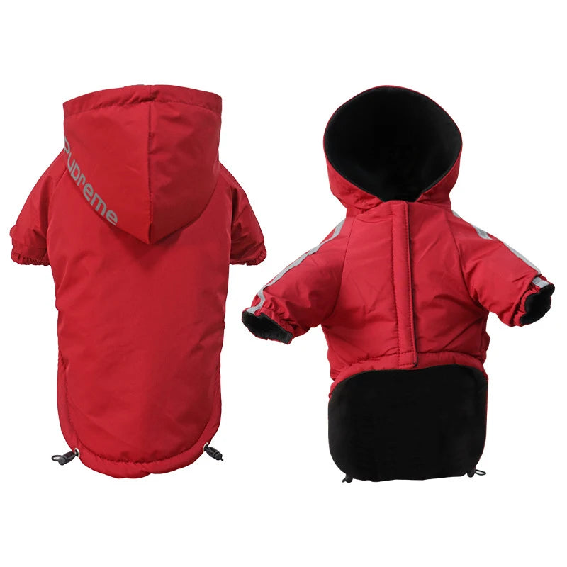 Pat and Pet Emporium | Pet Clothing | Reflective Rain Hoodie
