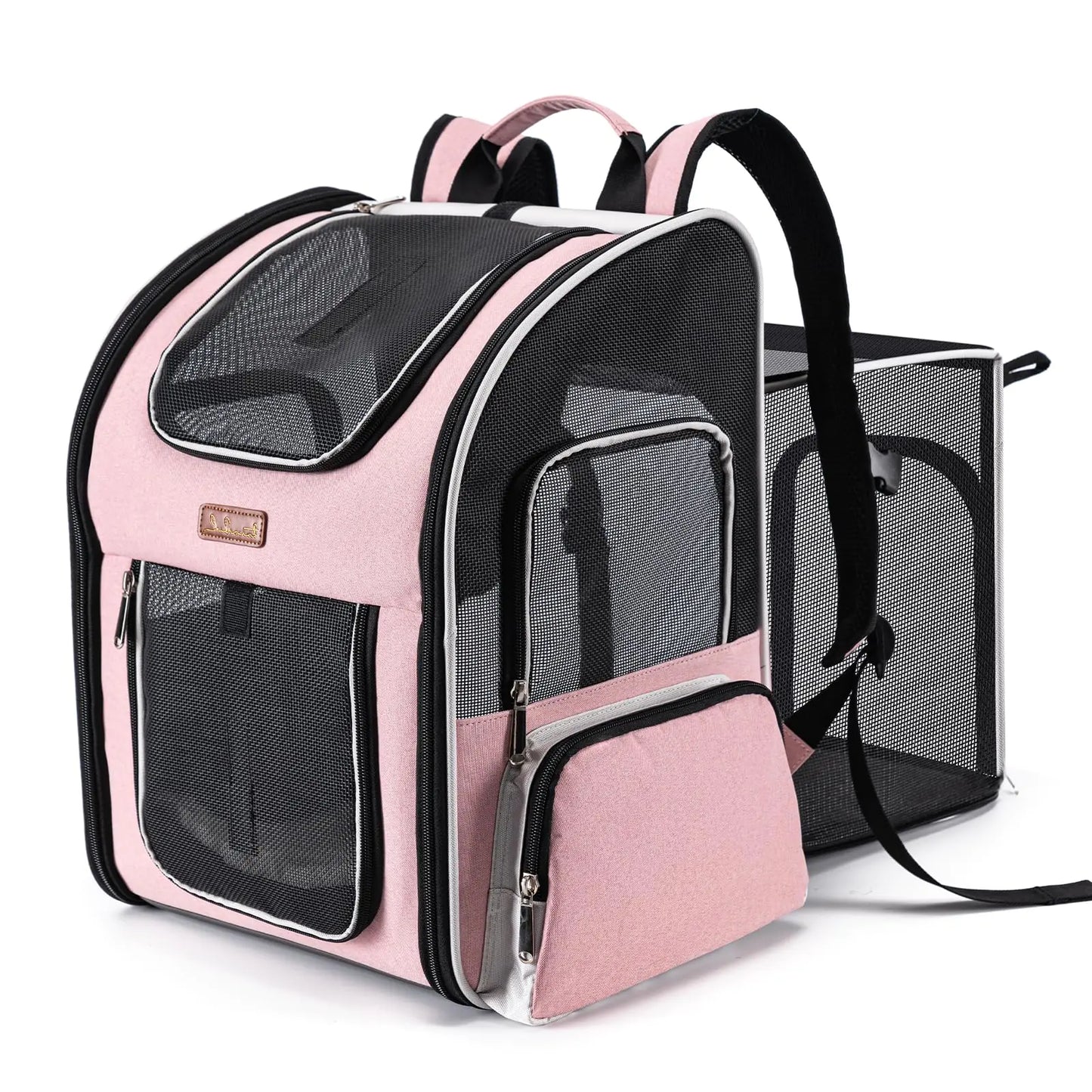 Pat and Pet Emporium | Pet Carriers | Expandable Pet Backpack