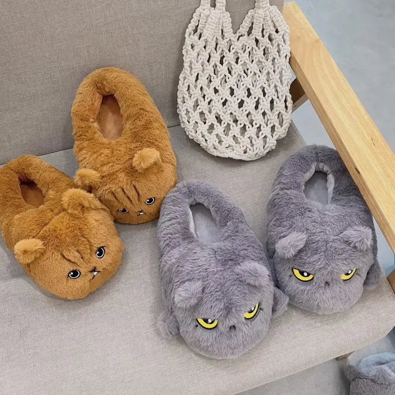 Pat and Pet Emporium | Shoes | Women's Angry Kitten Slippers