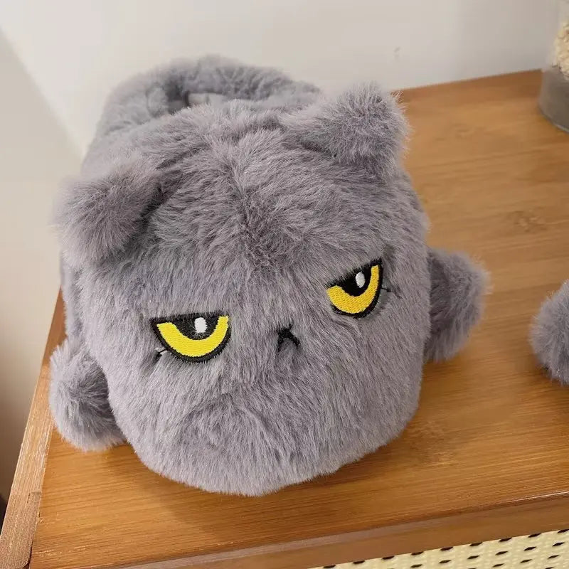 Pat and Pet Emporium | Shoes | Women's Angry Kitten Slippers