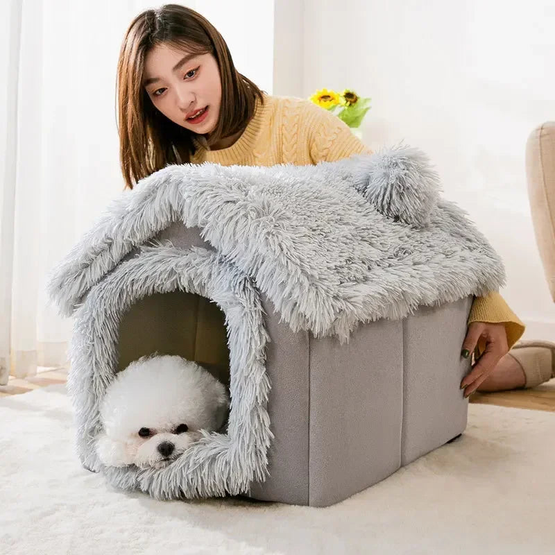 Pat and Pet Emporium | Pet Beds | Foldable Dog Cat Bed House