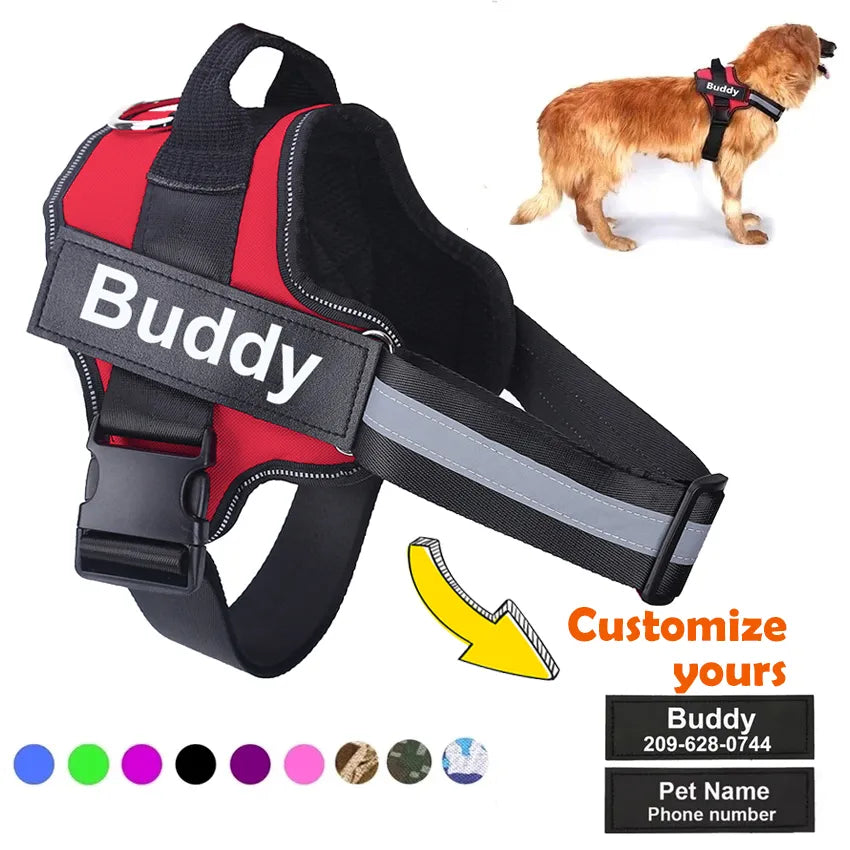 Pat and Pet Emporium | Pet Harnesses | Custom Vest NO PULL