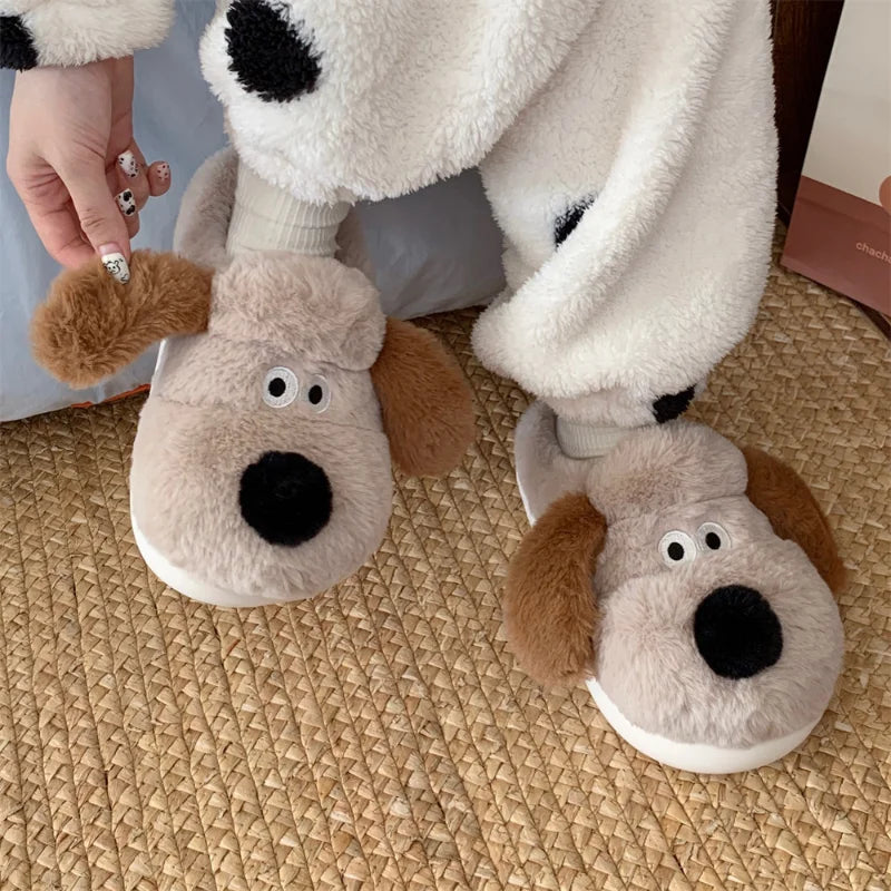 Pat and Pet Emporium | Shoes | Women's Cute Puppy Slippers