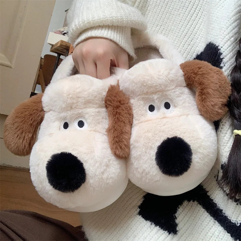 Pat and Pet Emporium | Shoes | Women's Cute Puppy Slippers