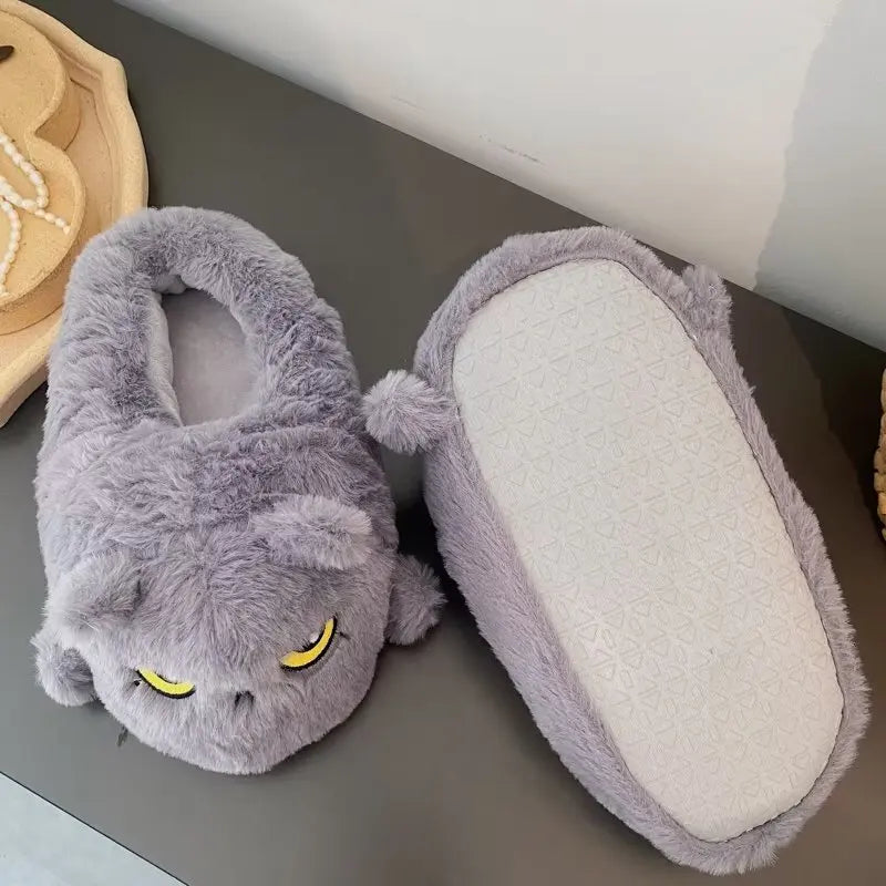 Pat and Pet Emporium | Shoes | Women's Angry Kitten Slippers