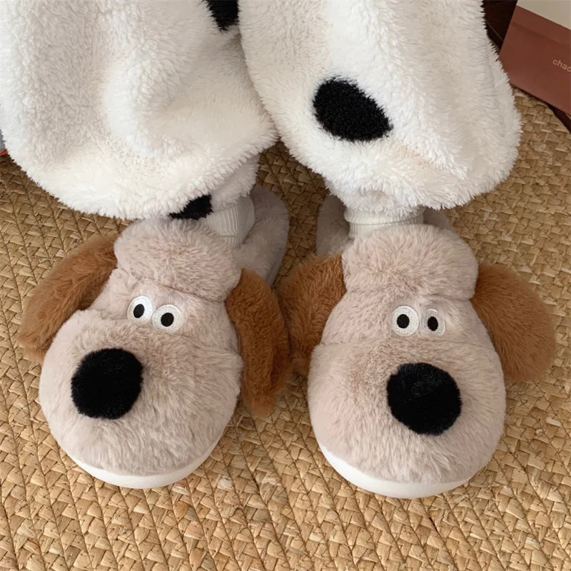 Pat and Pet Emporium | Shoes | Women's Cute Puppy Slippers