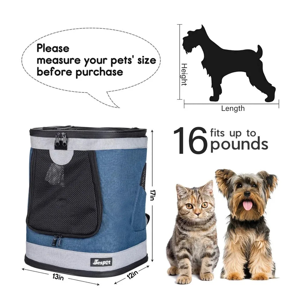 Pat and Pet Emporium | Pet Carriers | Deluxe Pet Backpack