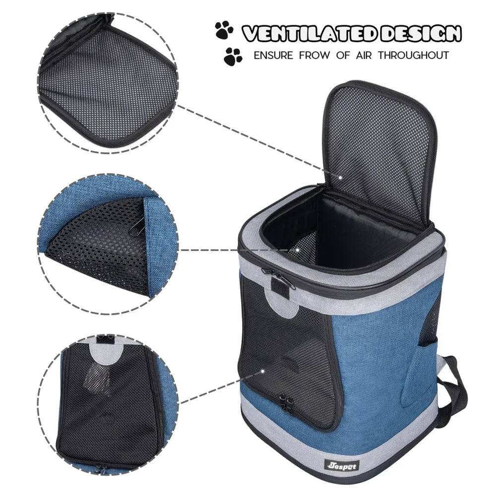 Pat and Pet Emporium | Pet Carriers | Deluxe Pet Backpack