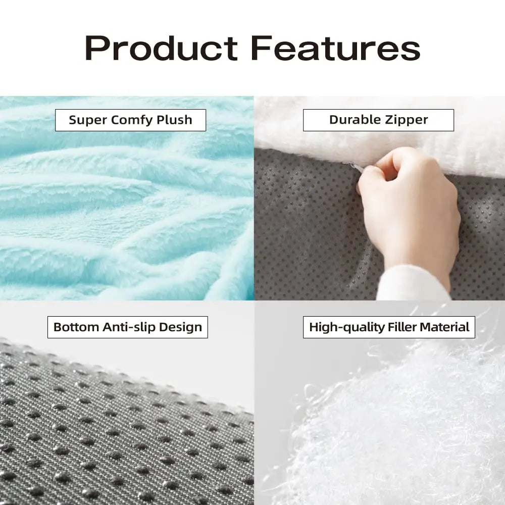 Pat and Pet Emporium | Pet Beds | Plush Small Pet Sofa Bed