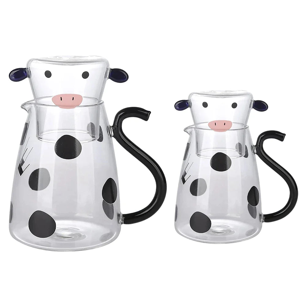 Pat and Pet Emporium | Home Products | Cute Cow Glass Jugs