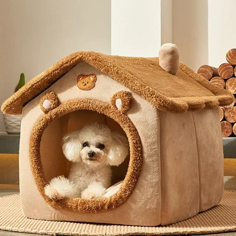 Pat and Pet Emporium | Pet Beds | Foldable Dog Cat Bed House