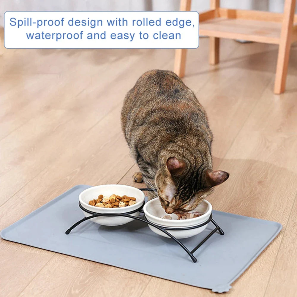 Pat and Pet Emporium | Pet Bowls | Silicone Pet Food Mat