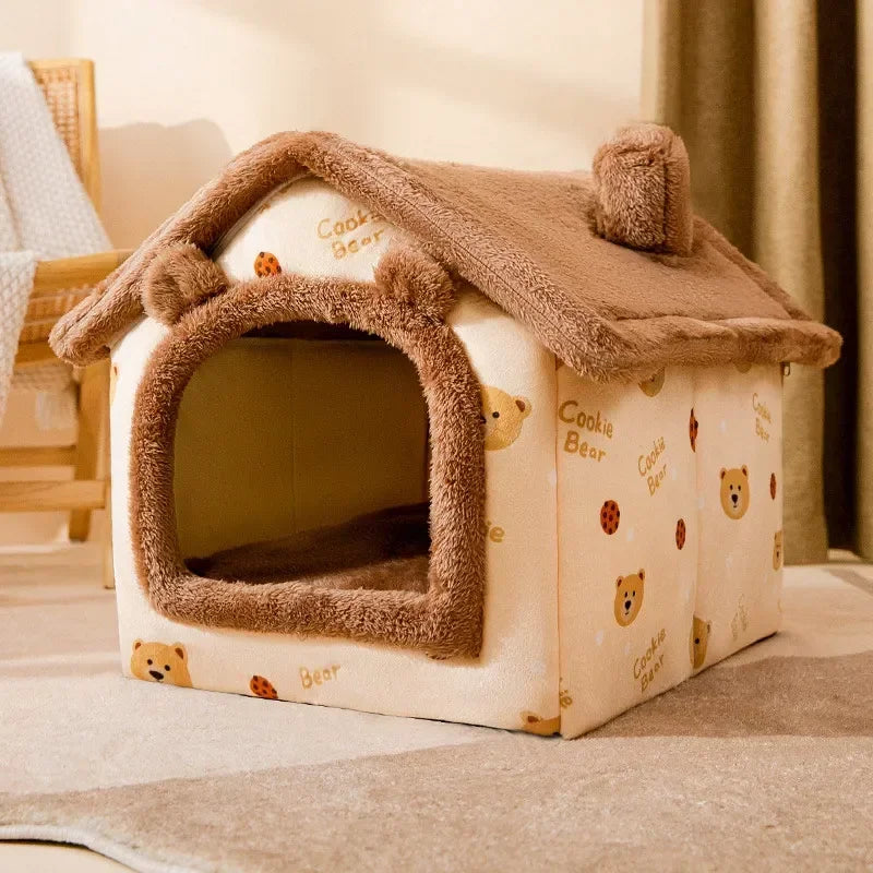 Pat and Pet Emporium | Pet Beds | Foldable Dog Cat Bed House