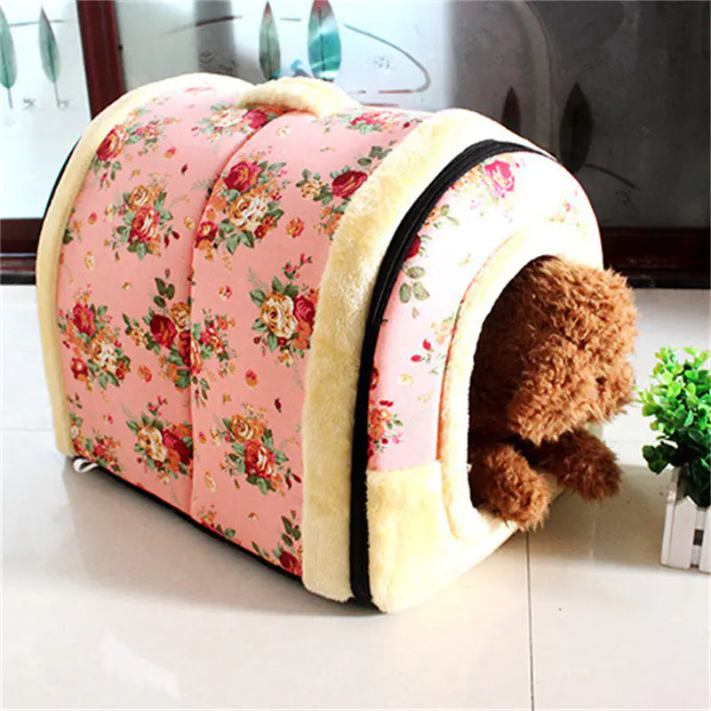Pat and Pet Emporium | Pet Beds | Removable Cover Pet Kennel