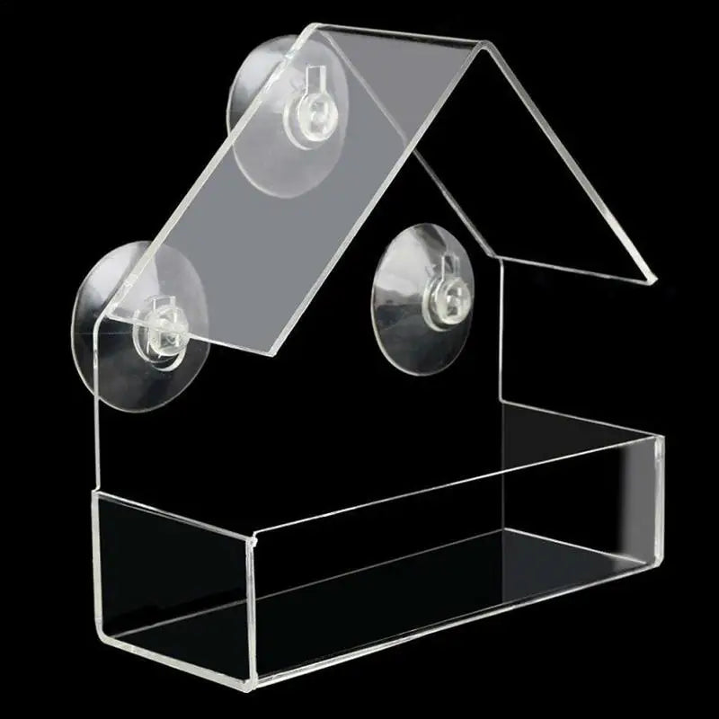 Pat and Pet Emporium | Pet Feeders | Bird Feeder | Clear Box