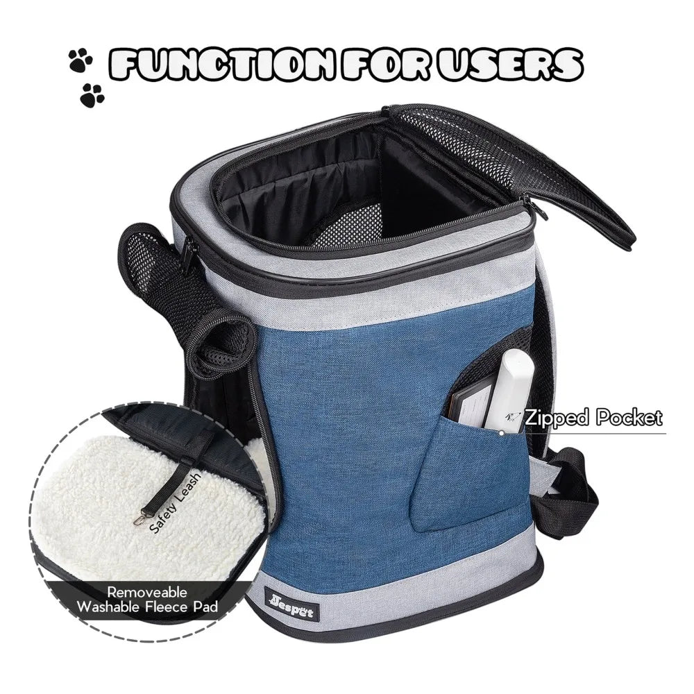 Pat and Pet Emporium | Pet Carriers | Deluxe Pet Backpack