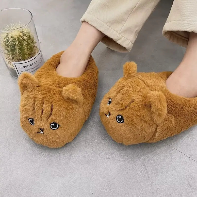 Pat and Pet Emporium | Shoes | Women's Angry Kitten Slippers