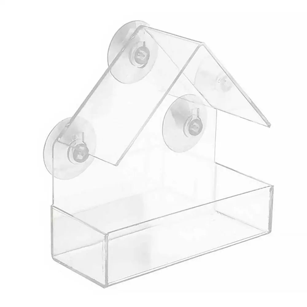 Pat and Pet Emporium | Pet Feeders | Bird Feeder | Clear Box