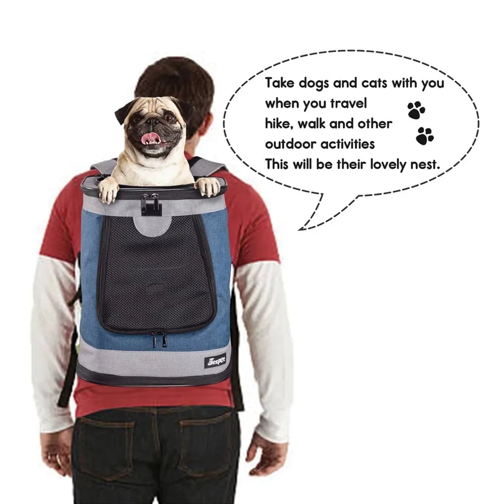 Pat and Pet Emporium | Pet Carriers | Deluxe Pet Backpack