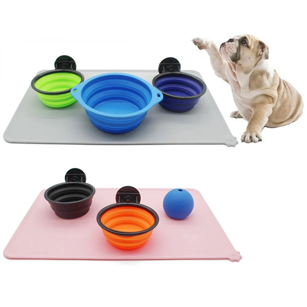 Pat and Pet Emporium | Pet Bowls | Silicone Pet Food Mat