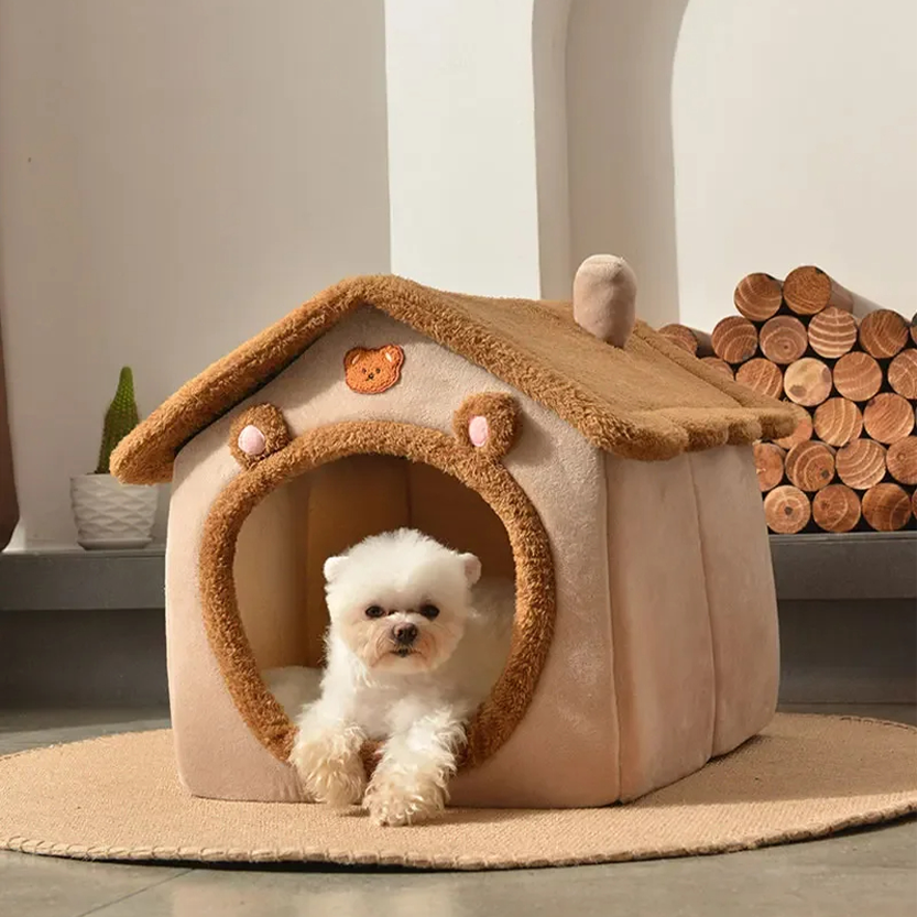 Pat and Pet Emporium | Pet Beds | Foldable Dog Cat Bed House