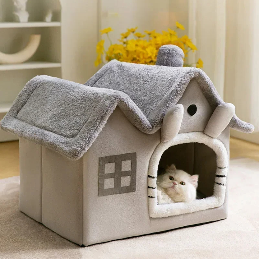 Pat and Pet Emporium | Pet Beds | Foldable Dog Cat Bed House