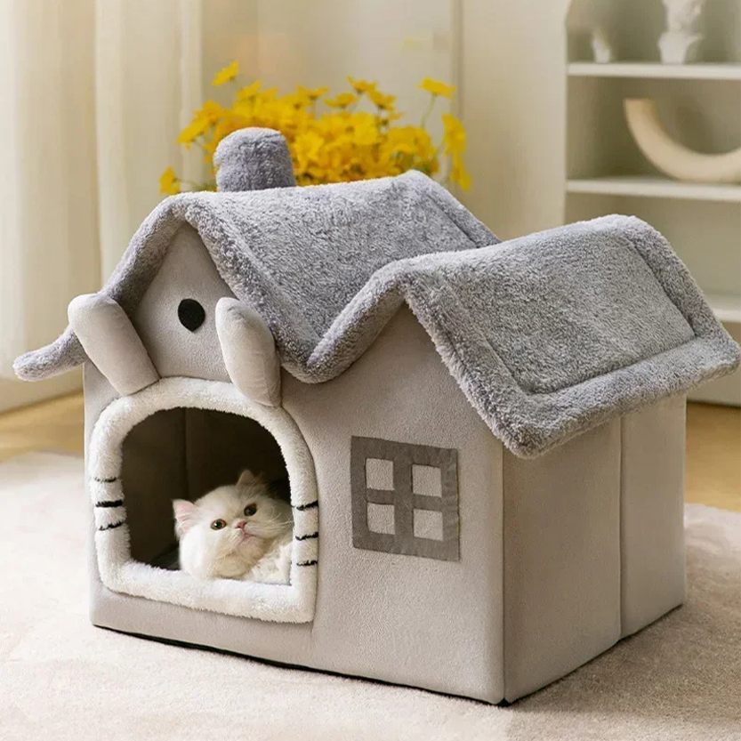 Pat and Pet Emporium | Pet Beds | Foldable Dog Cat Bed House
