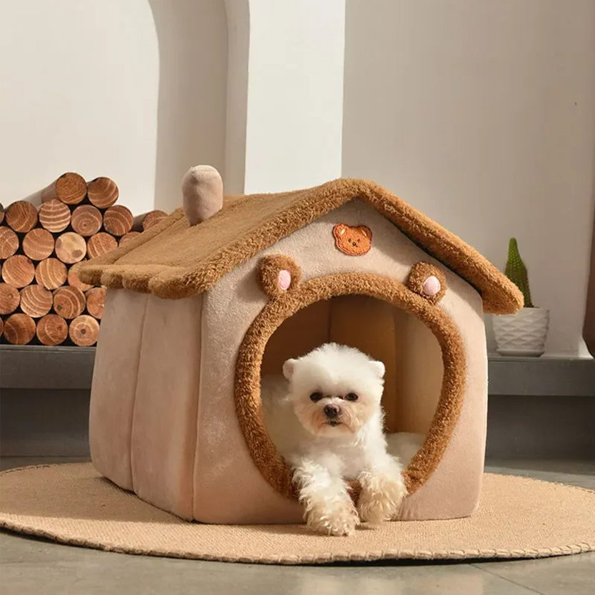 Pat and Pet Emporium | Pet Beds | Foldable Dog Cat Bed House