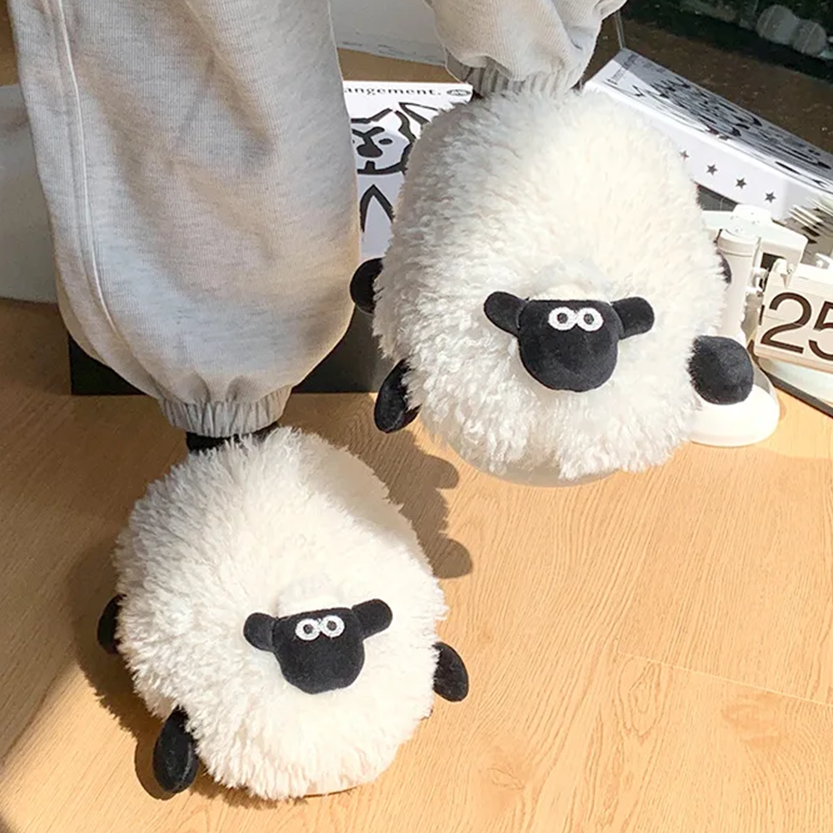 Pat and Pet Emporium | Shoes | Unisex Cute Sheep Slippers