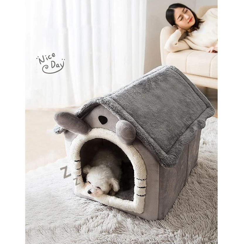 Pat and Pet Emporium | Pet Beds | Foldable Dog Cat Bed House