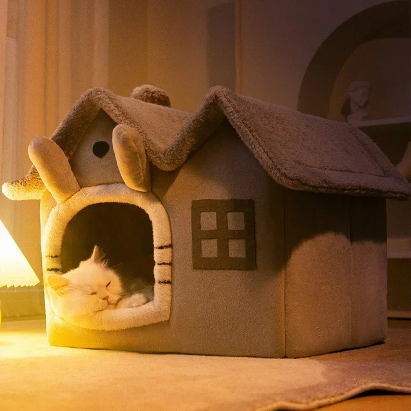 Pat and Pet Emporium | Pet Beds | Foldable Dog Cat Bed House