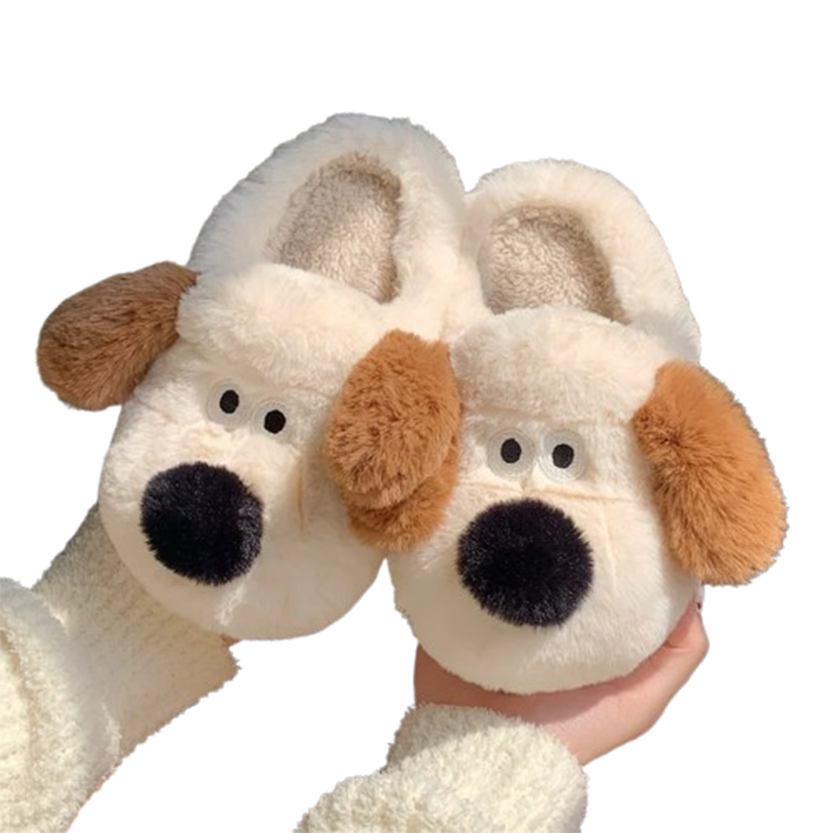 Pat and Pet Emporium | Shoes | Women's Cute Puppy Slippers