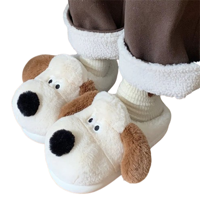 Pat and Pet Emporium | Shoes | Women's Cute Puppy Slippers
