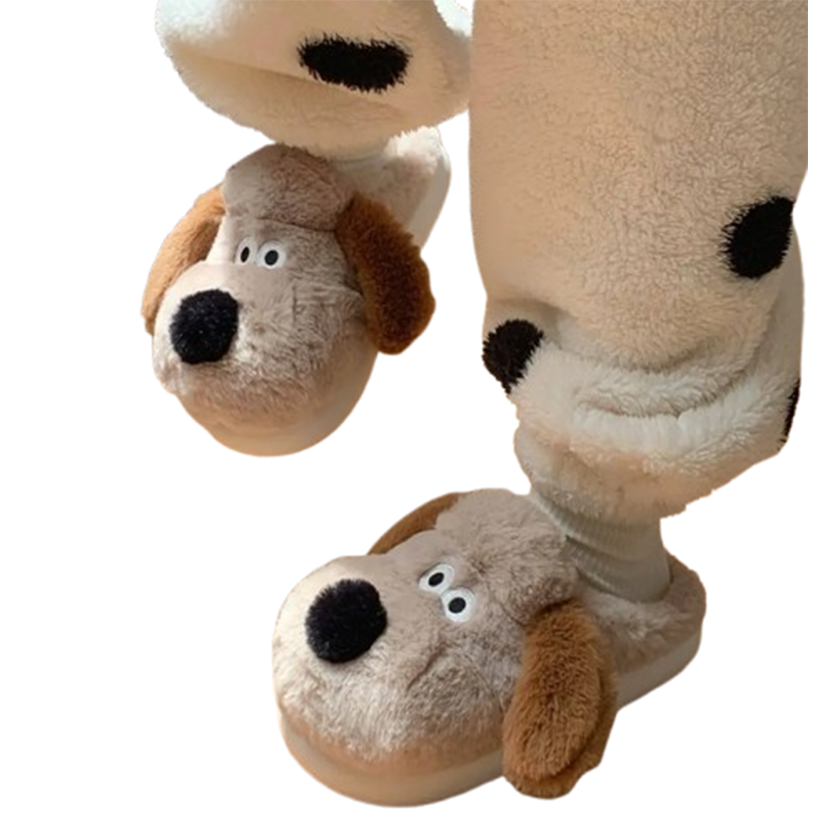 Pat and Pet Emporium | Shoes | Women's Cute Puppy Slippers