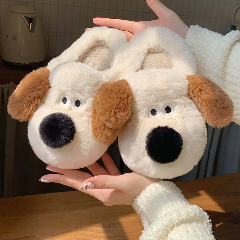 Pat and Pet Emporium | Shoes | Women's Cute Puppy Slippers