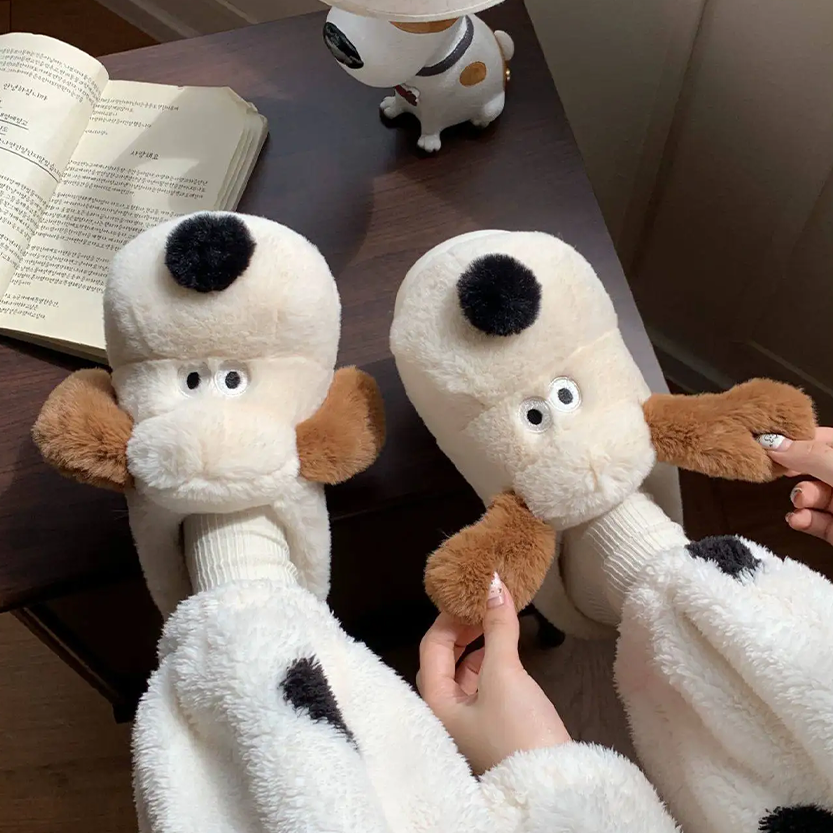 Pat and Pet Emporium | Shoes | Women's Cute Puppy Slippers